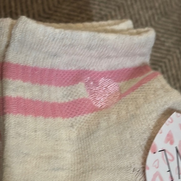 NWT Rae Dunn 6 Pair WMN’s Cushion Quarter Socks Valentine’s Day - Picture 11 of 11
